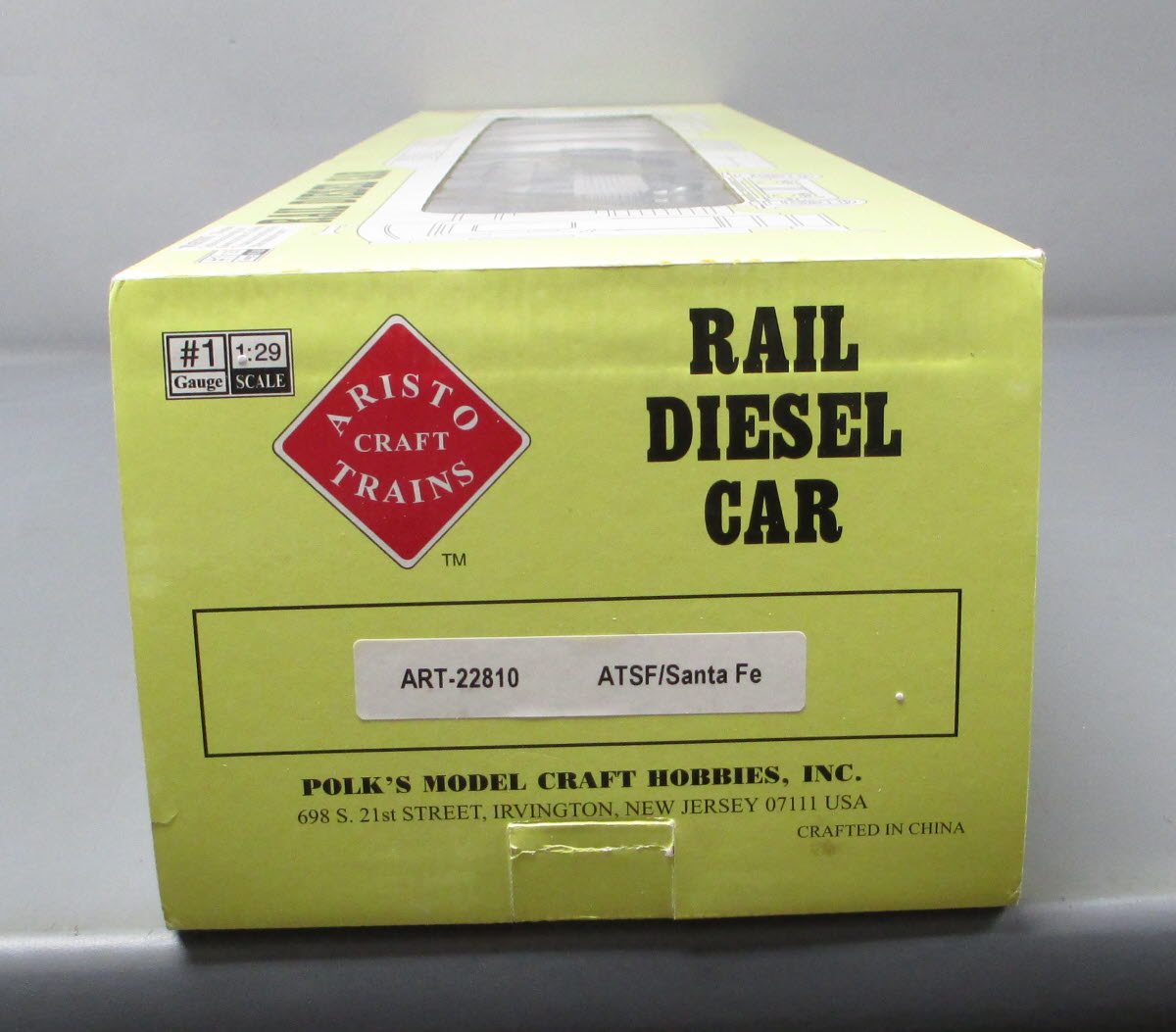 Aristo-Craft 22810 G Scale ATSF Rail Diesel Car - DCC