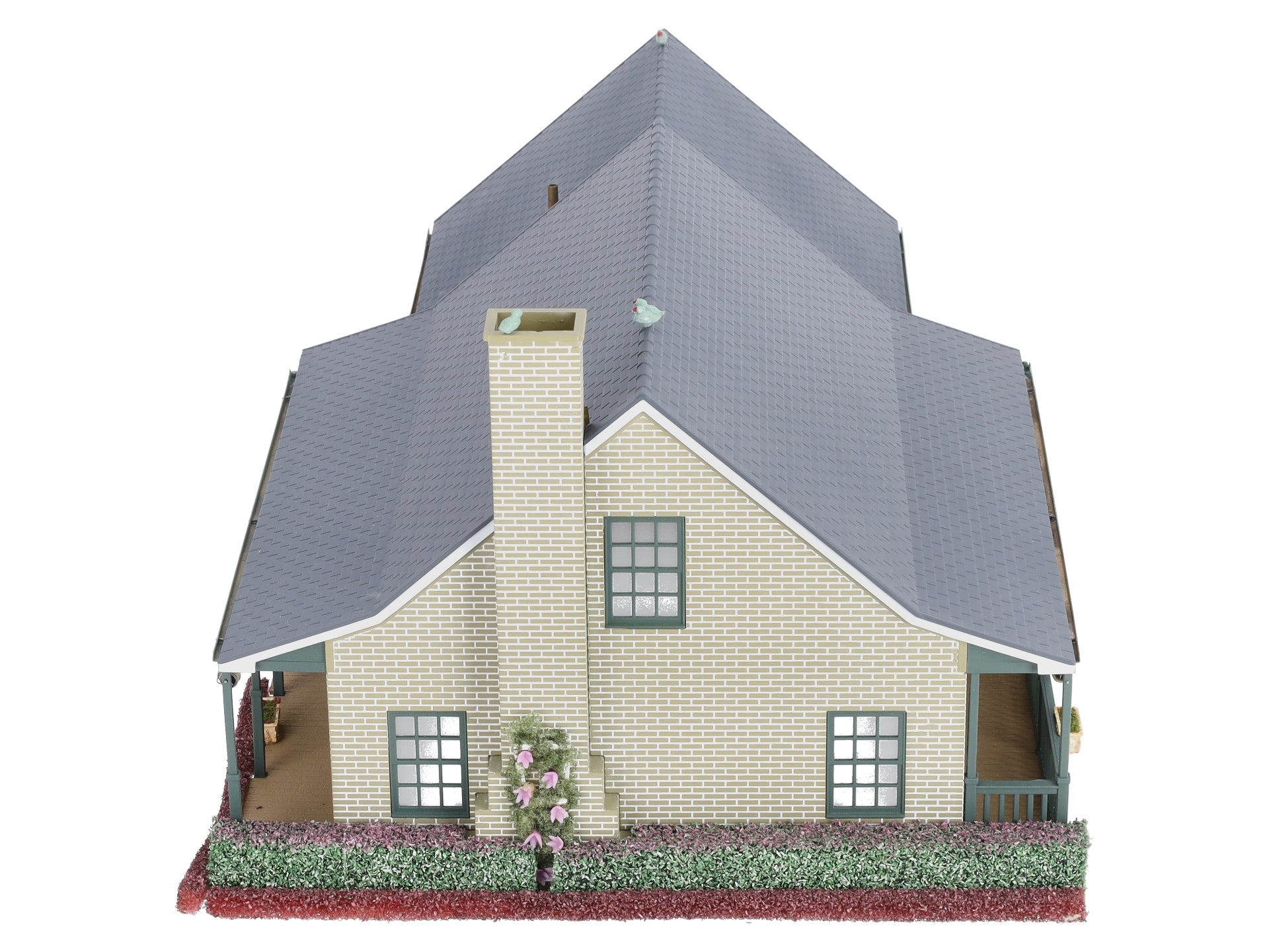 Lionel 6-37916 O Beige Brick Suburban House Deluxe