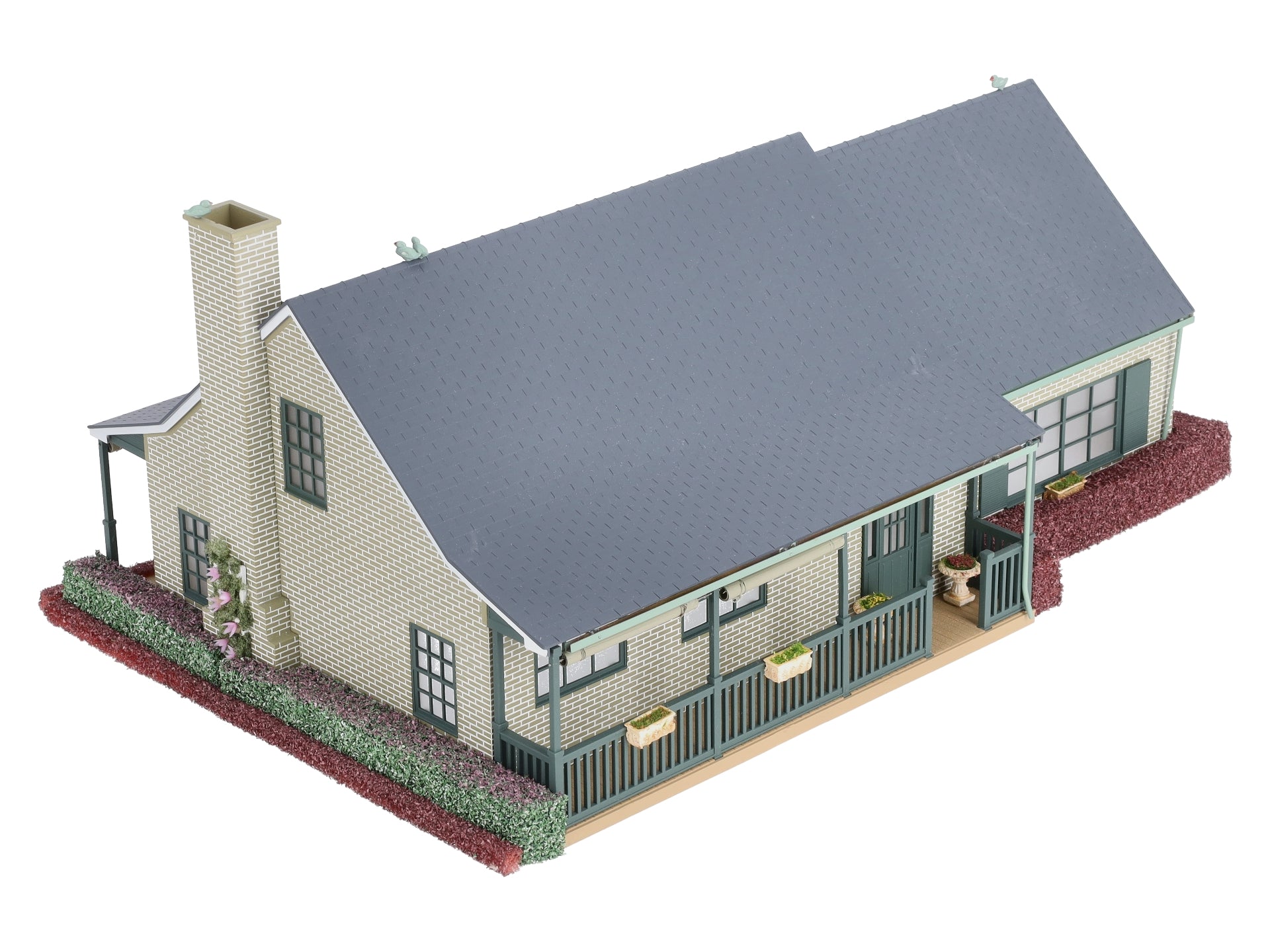 Lionel 6-37916 O Beige Brick Suburban House Deluxe