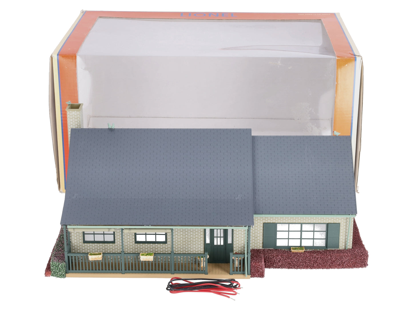 Lionel 6-37916 O Beige Brick Suburban House Deluxe