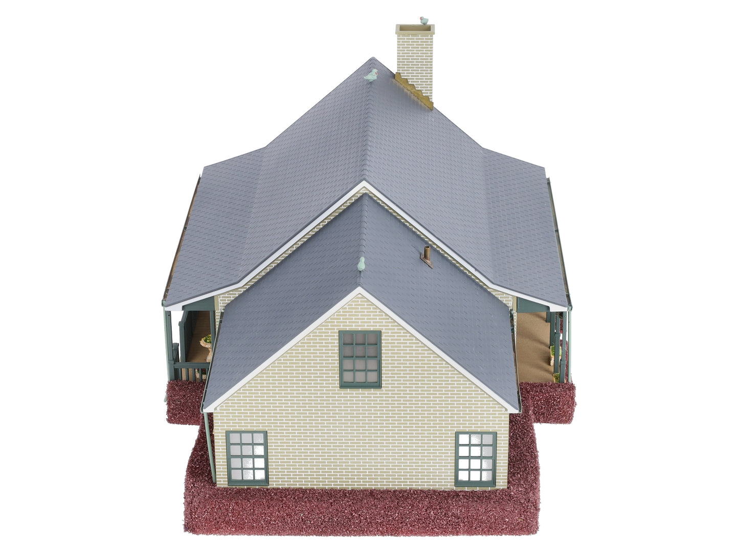 Lionel 6-37916 O Beige Brick Suburban House Deluxe