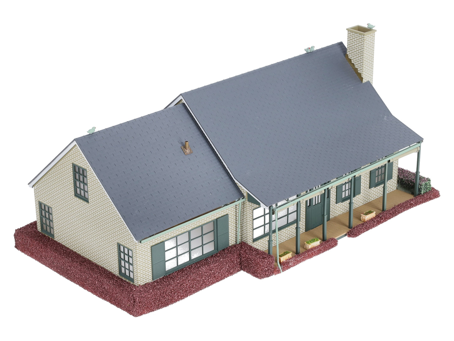 Lionel 6-37916 O Beige Brick Suburban House Deluxe