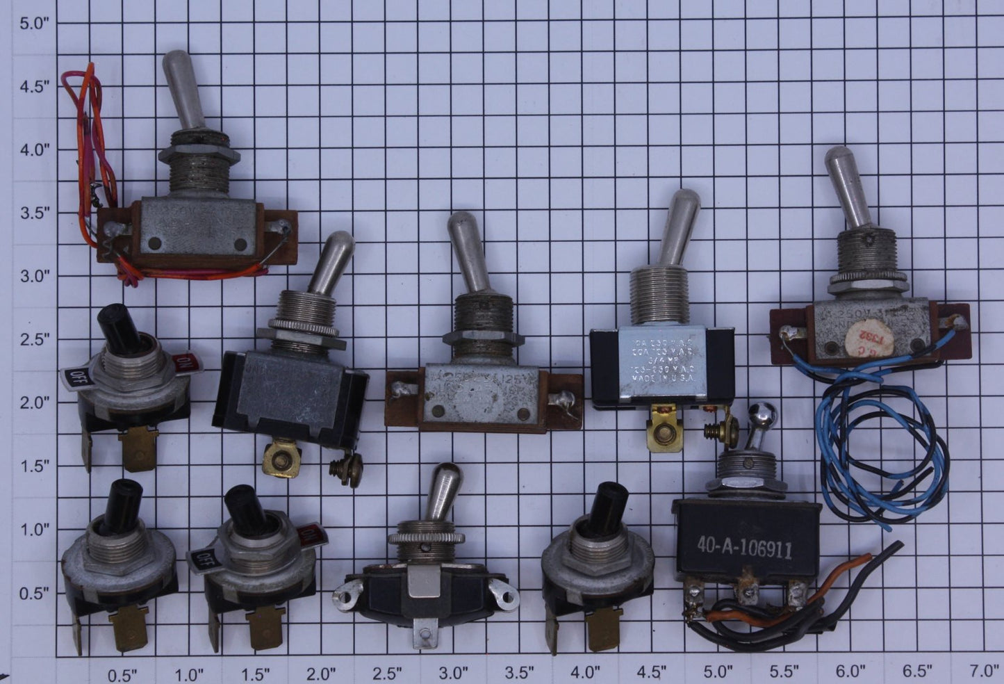 Acme 123558 Various Toggle Switch Assortment (Bag of 11)