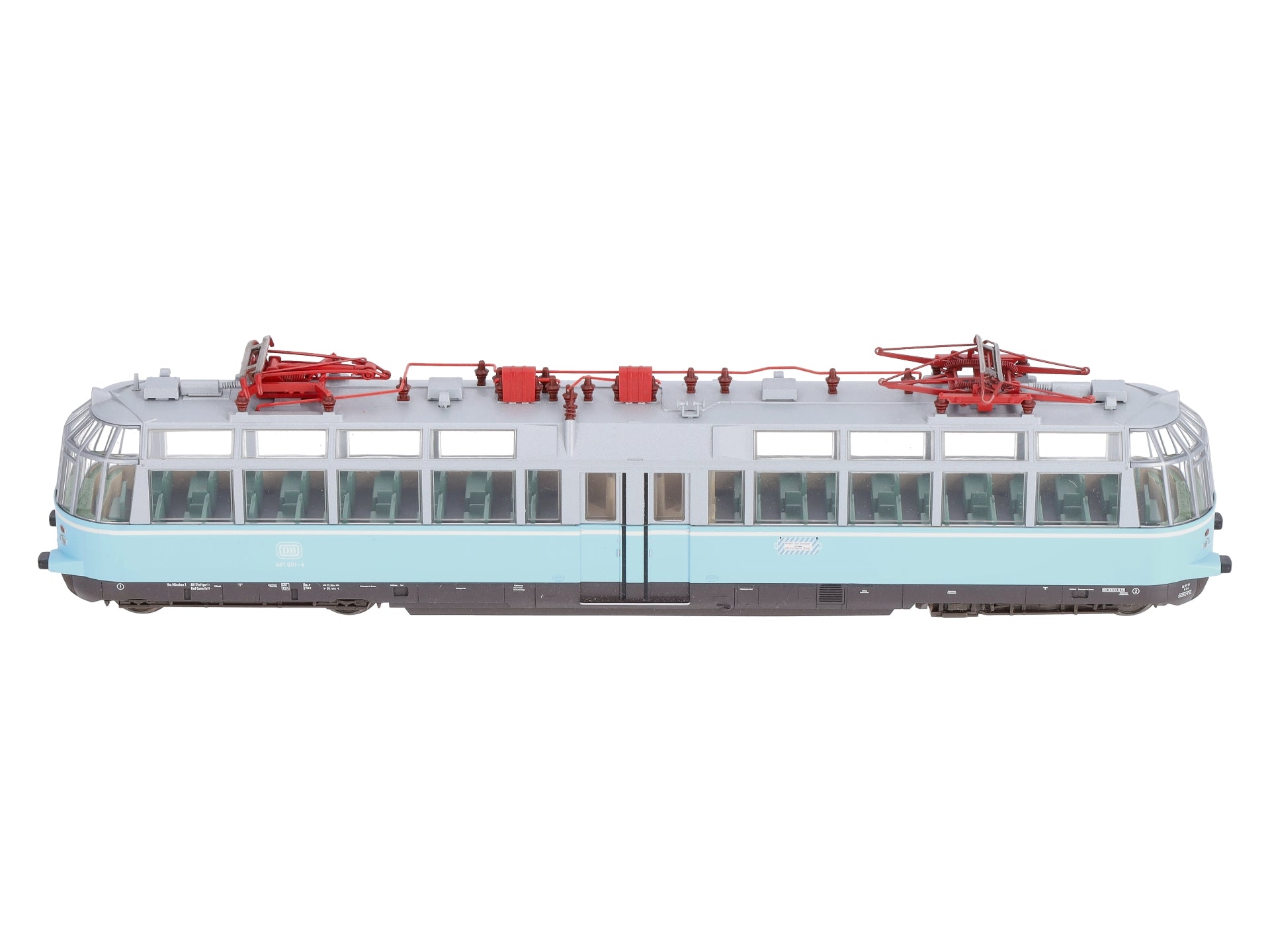 Trix 22191 HO DB Electric Class Powered Observation Car #491 001-4