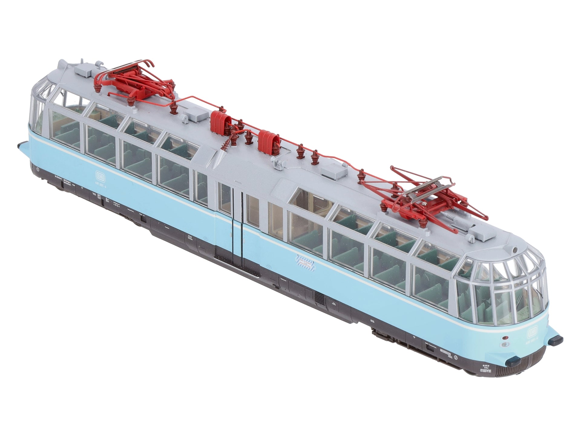 Trix 22191 HO DB Electric Class Powered Observation Car #491 001-4
