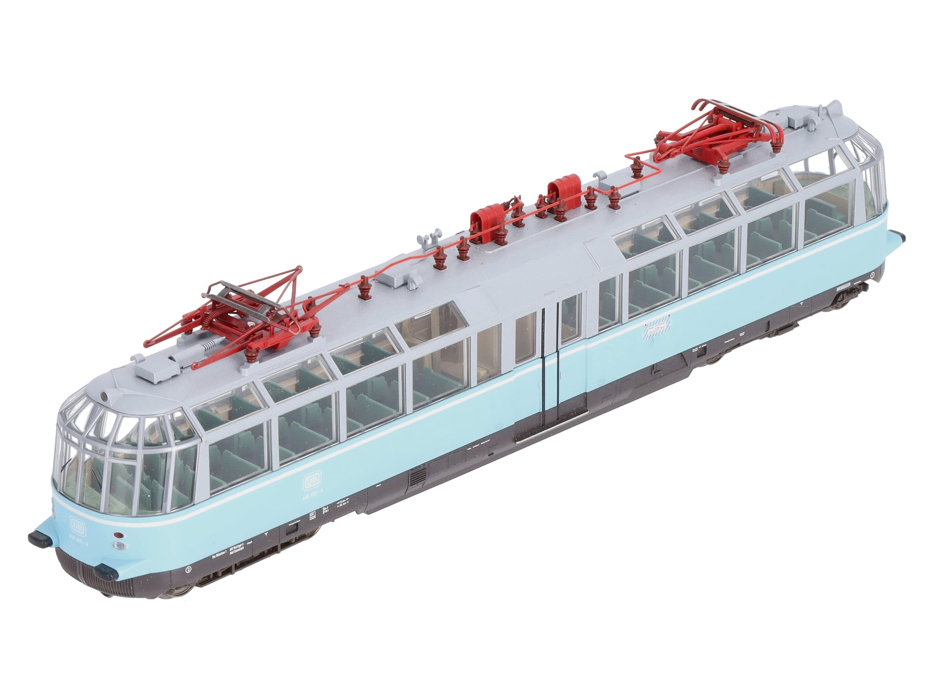 Trix 22191 HO DB Electric Class Powered Observation Car #491 001-4