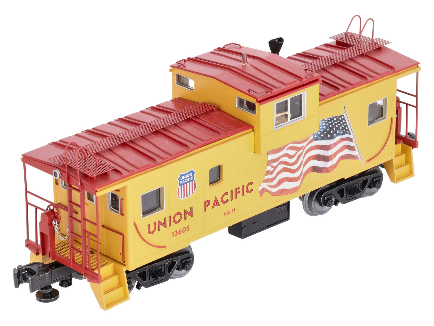 Lionel 6-85076 O Union Pacific Wide Vision Caboose wth Camera #13605