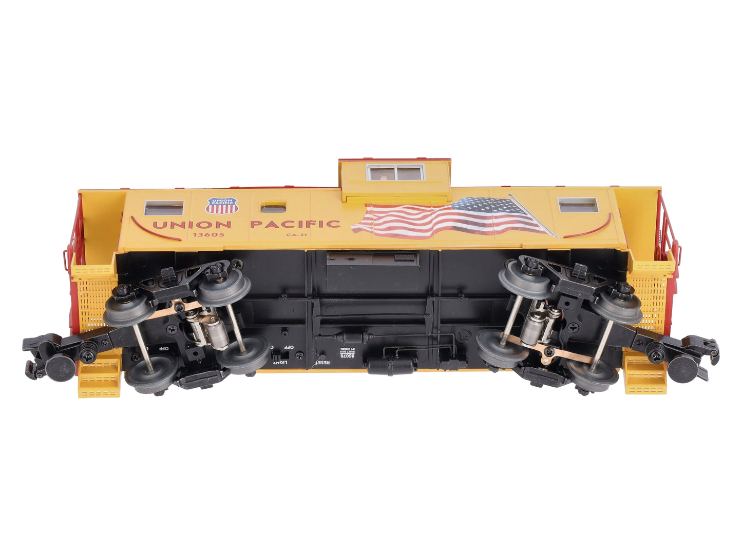 Lionel 6-85076 O Union Pacific Wide Vision Caboose wth Camera #13605