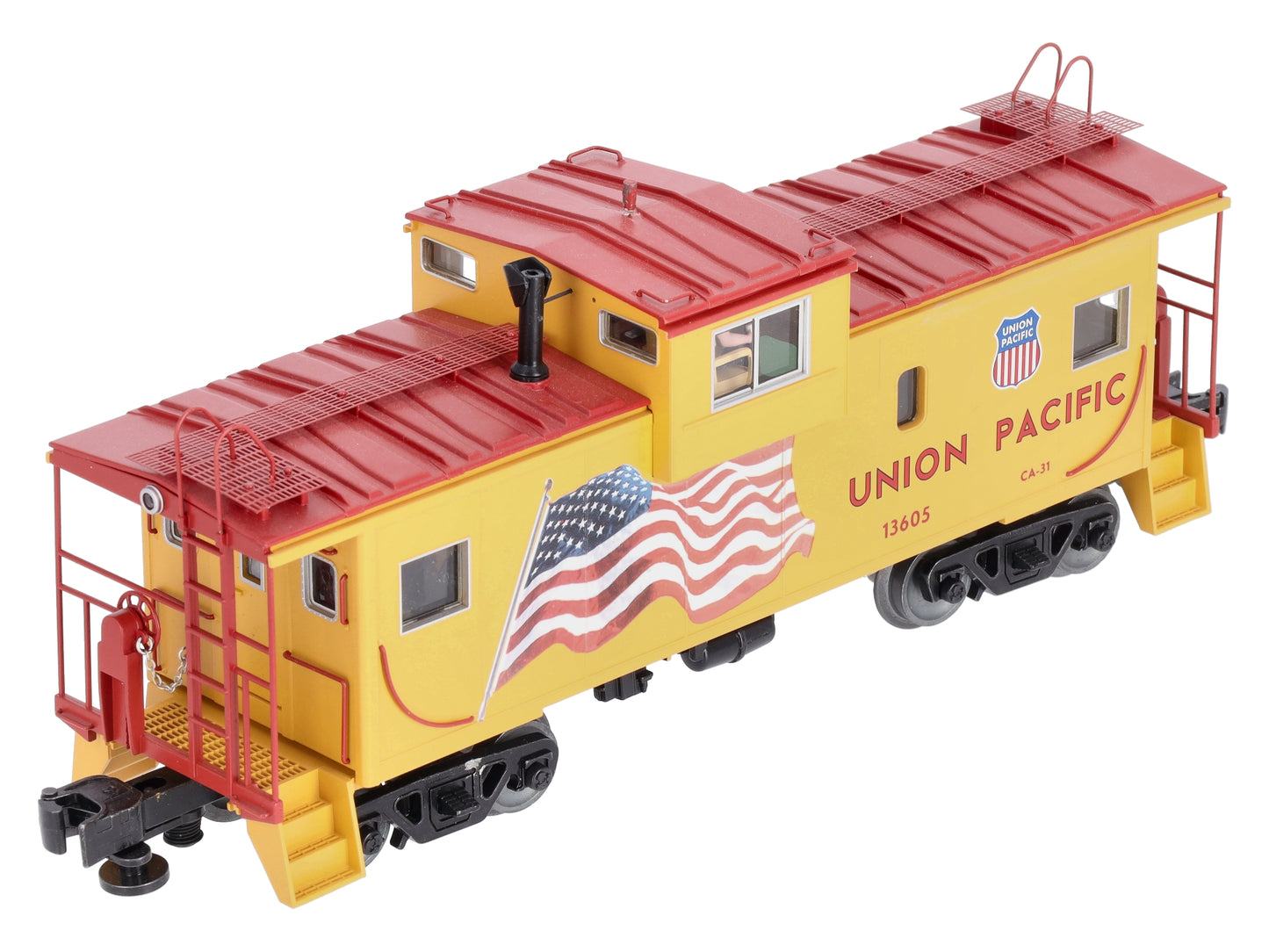 Lionel 6-85076 O Union Pacific Wide Vision Caboose wth Camera #13605