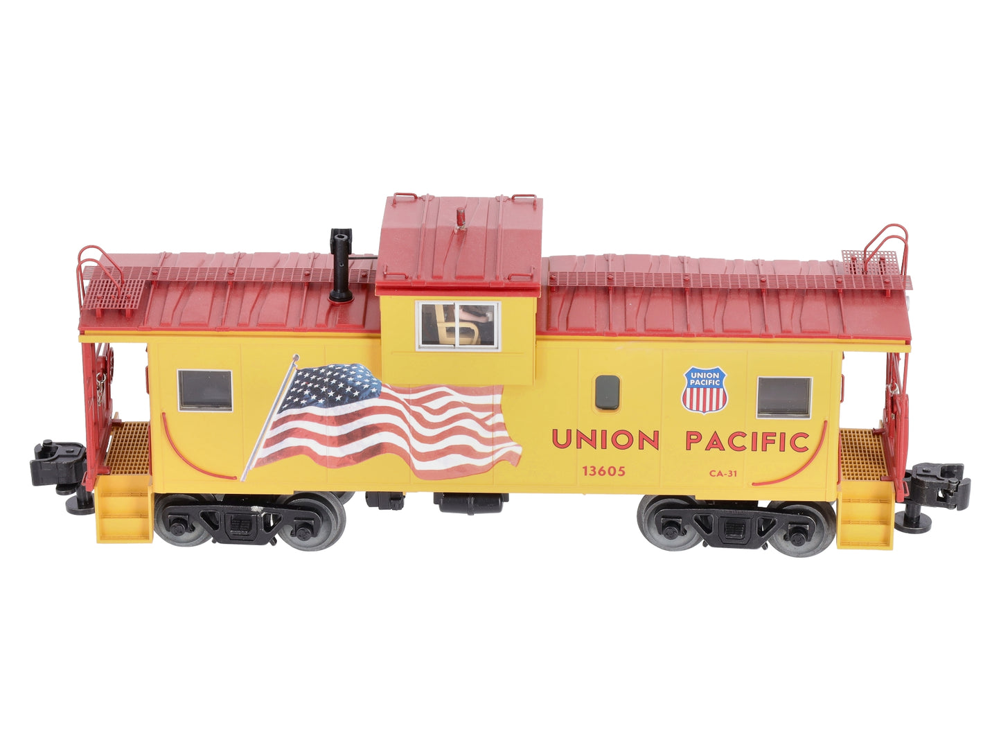 Lionel 6-85076 O Union Pacific Wide Vision Caboose wth Camera #13605