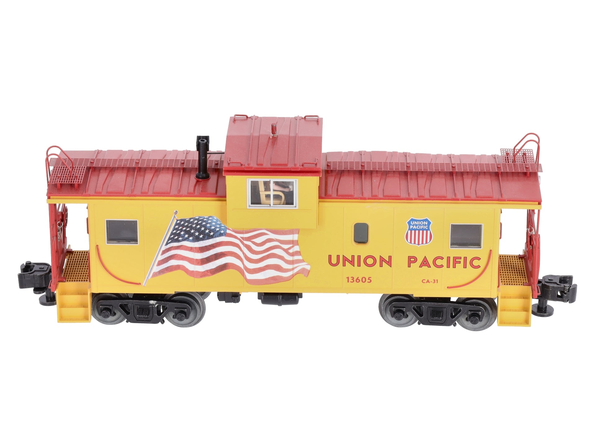 Lionel 6-85076 O Union Pacific Wide Vision Caboose wth Camera #13605