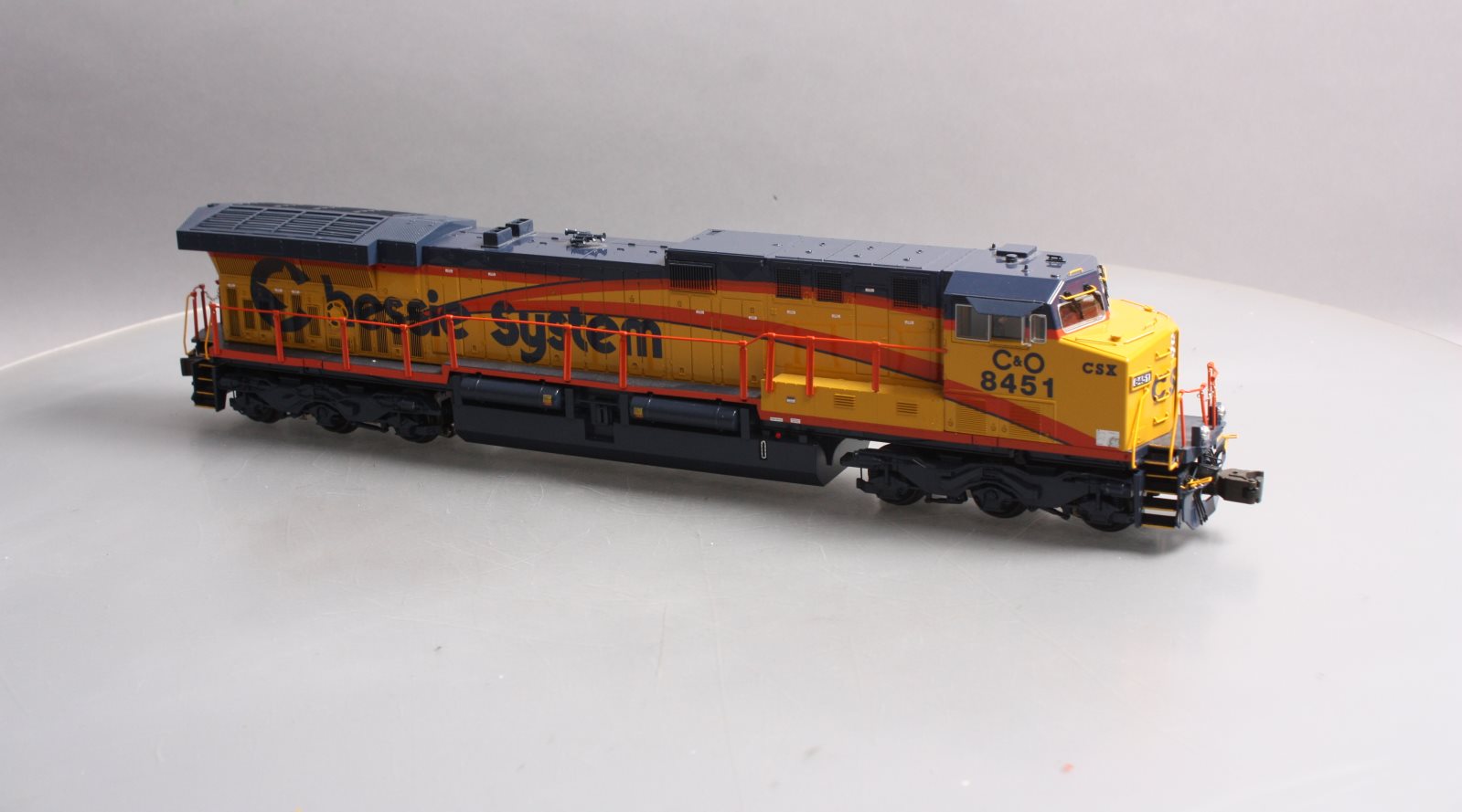 Sold at Auction: Two Lionel CSX/Chessie System AC6000 Diesel Locomotives  38405 & 38406