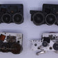 Acme 509-629 Steam Motor Chassis Assortment - Not Working (Bag of 4)