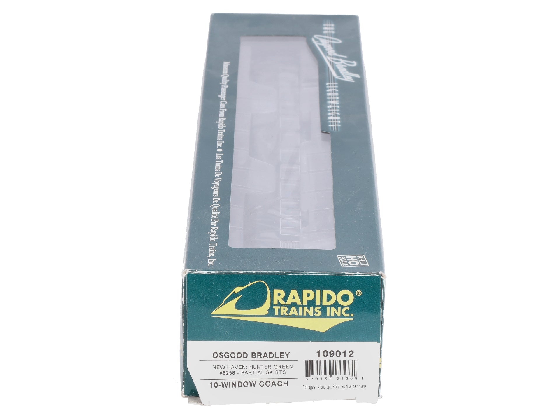 Rapido Trains 109012 HO New Haven 10-Window Coach Phase II #8258