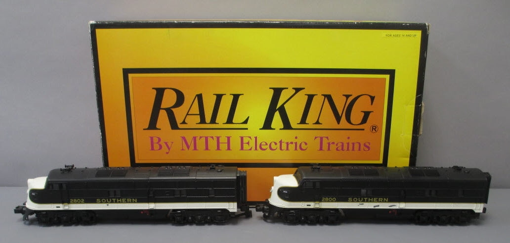 MTH 30-2952-1 Southern E-6 AA Diesel Engine Set w/PS 2.0 #2800/2802