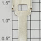 Dorfan 11701-19 Standard Gauge Female Coupler Frame Bracket