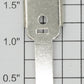 Dorfan 11701-09 Standard Gauge Male Coupler Bracket Frame