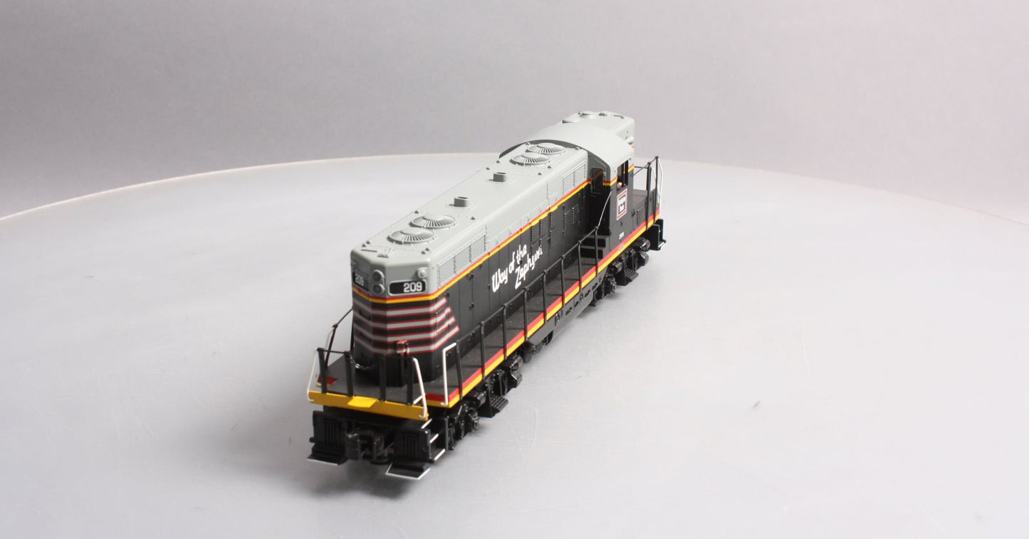 MTH 30-2719-3 Chicago, Burlington & Quincy GP-7 Non-Powered Diesel Engine #209
