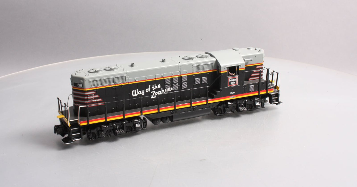 MTH 30-2719-3 Chicago, Burlington & Quincy GP-7 Non-Powered Diesel Engine #209