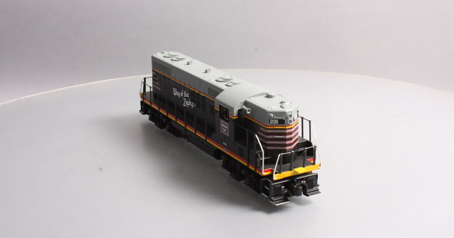 MTH 30-2719-3 Chicago, Burlington & Quincy GP-7 Non-Powered Diesel Engine #209