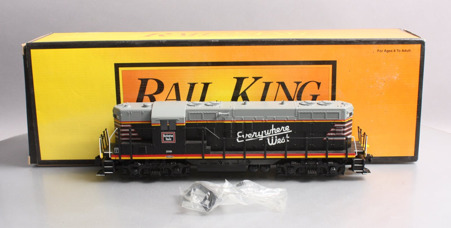 MTH 30-2719-3 Chicago, Burlington & Quincy GP-7 Non-Powered Diesel Engine #209