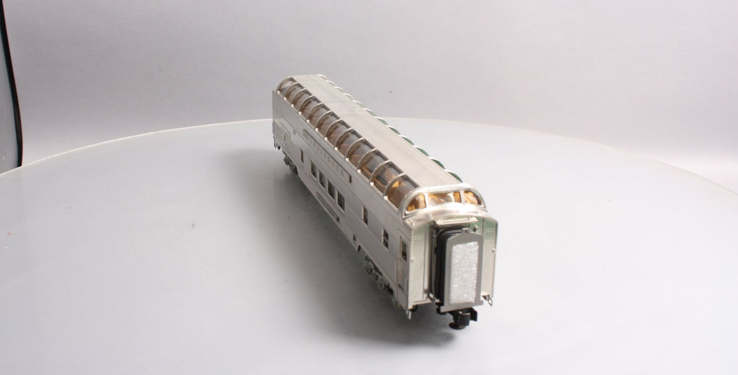 MTH 20-67133 Burlington 70’ Full Length Vista Dome Car (Ribbed)