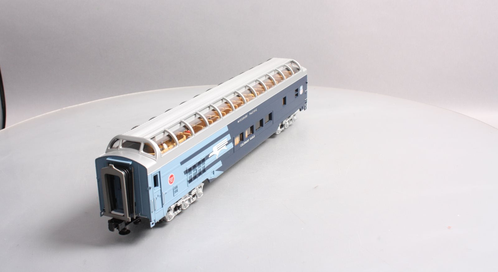 MTH 20-67141 Missouri Pacific 70’ ABS Full Length Vista Dome Passenger Car V2