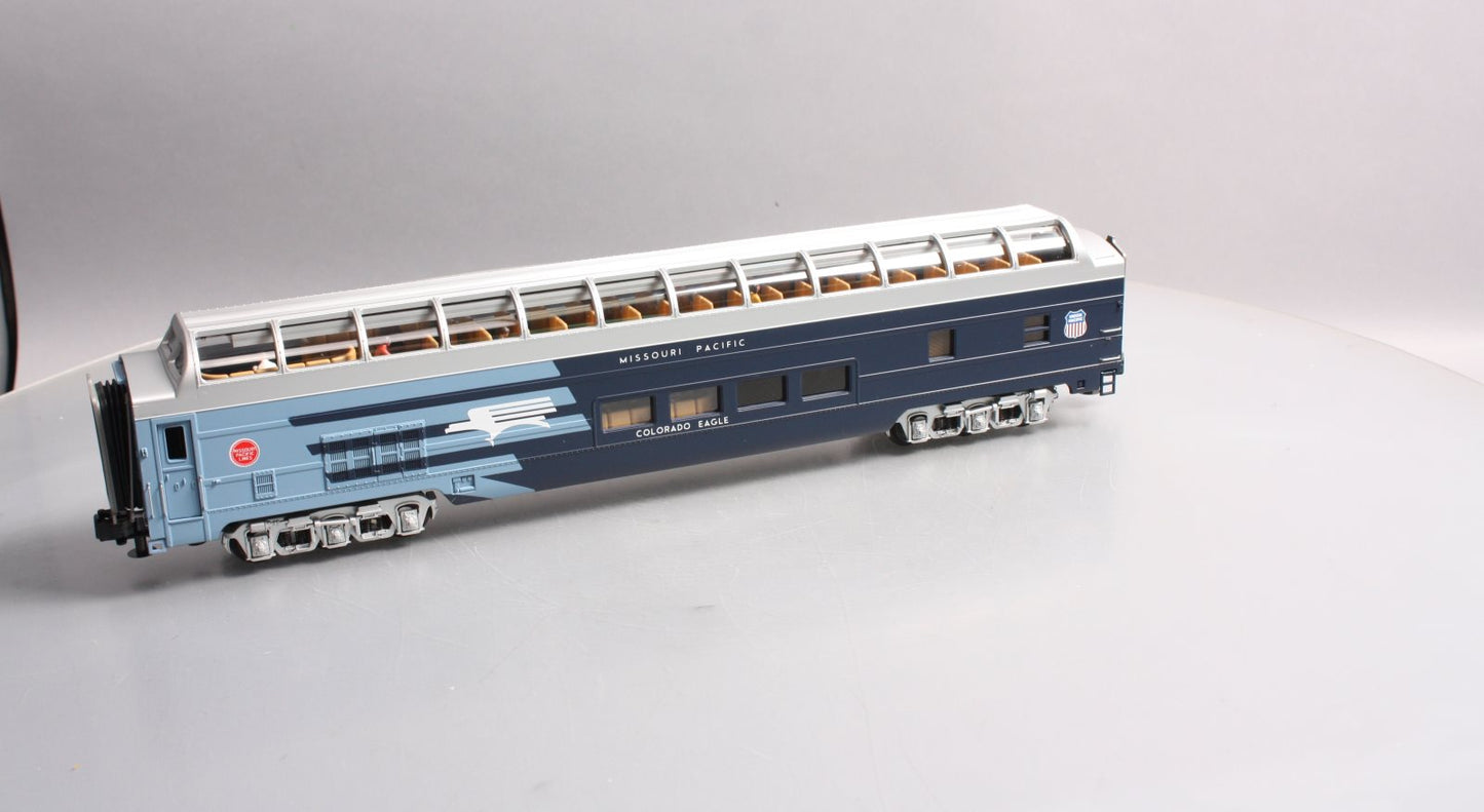MTH 20-67141 Missouri Pacific 70’ ABS Full Length Vista Dome Passenger Car V2