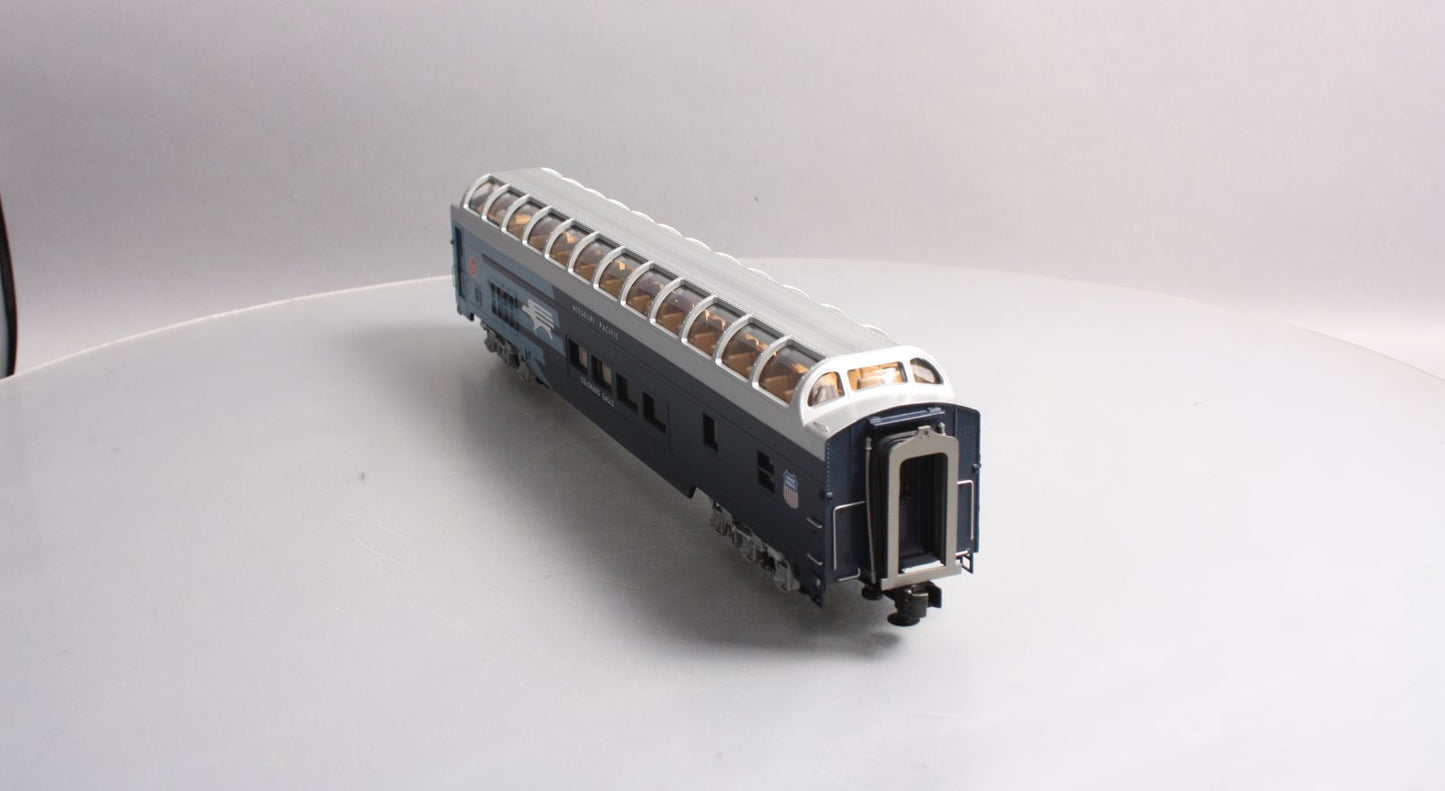 MTH 20-67141 Missouri Pacific 70’ ABS Full Length Vista Dome Passenger Car V2