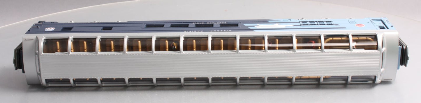 MTH 20-67141 Missouri Pacific 70’ ABS Full Length Vista Dome Passenger Car V2