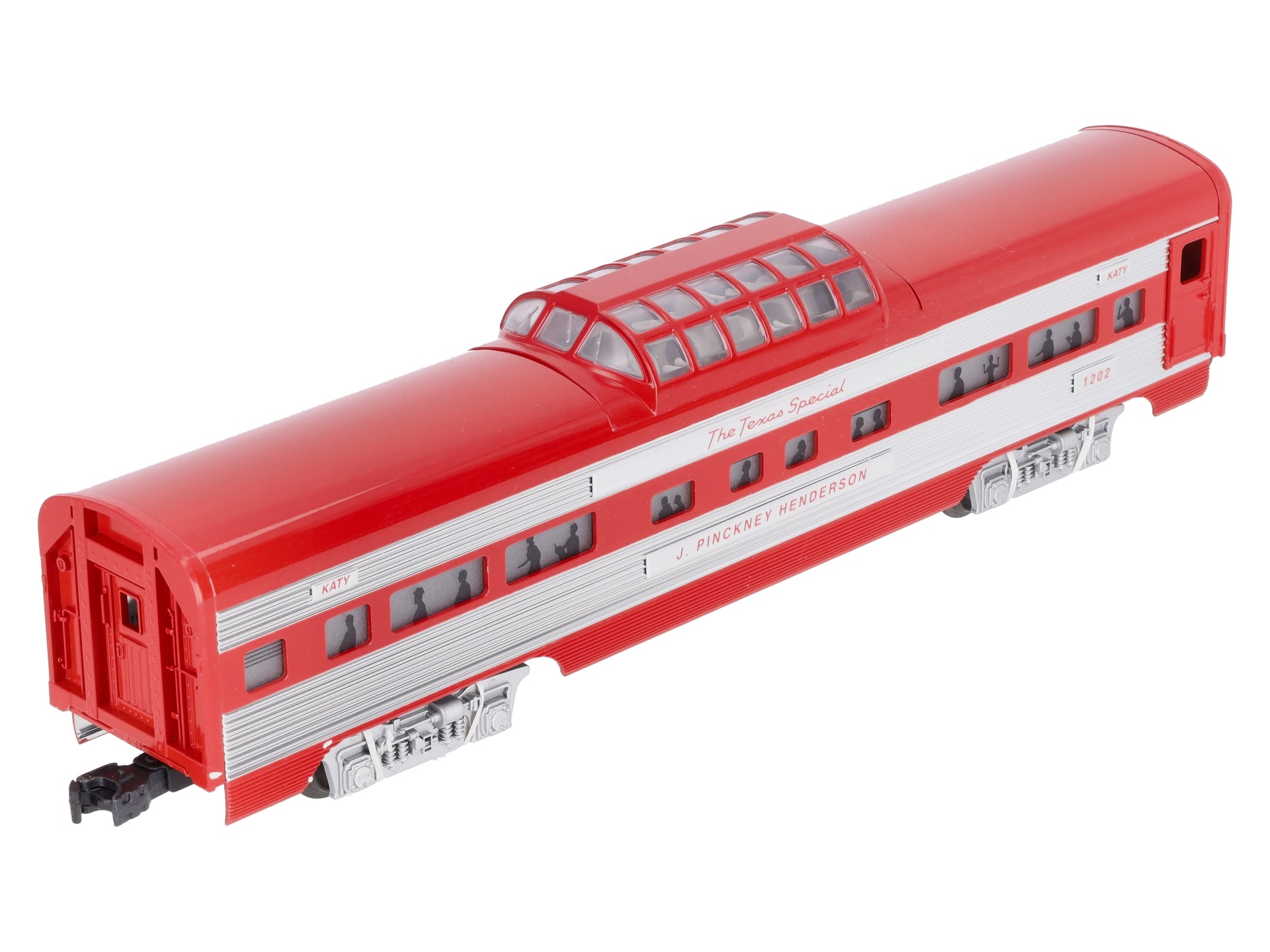 Lionel 6 29130 O Gauge Texas Special J. Pickney Henderson Vista Dome Trainz