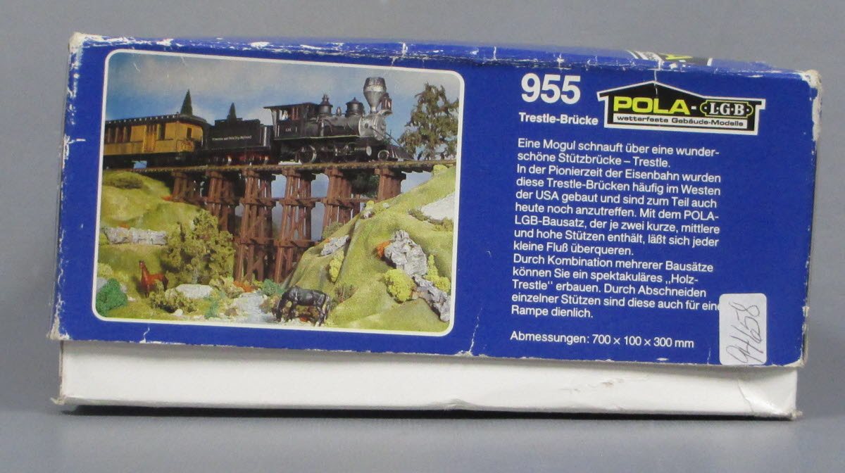 Pola 955 G Scale Trestle Set