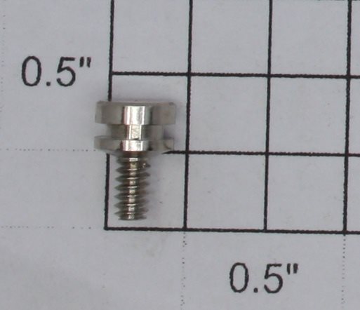 Ives 3000-2 Nickel Standard Gauge Electric Single Groove Loco Whistle
