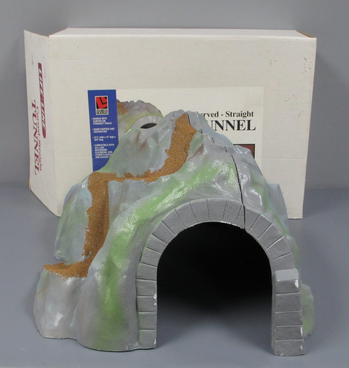 Life Like 1930 G Scale Curved-Straight Tunnel