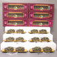 MTH 20-90361 O Gauge TTX 60' Flat Cars w/Abrams M1a Tank Loads 6-Car Set