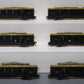 MTH 20-90361 O Gauge TTX 60' Flat Cars w/Abrams M1a Tank Loads 6-Car Set
