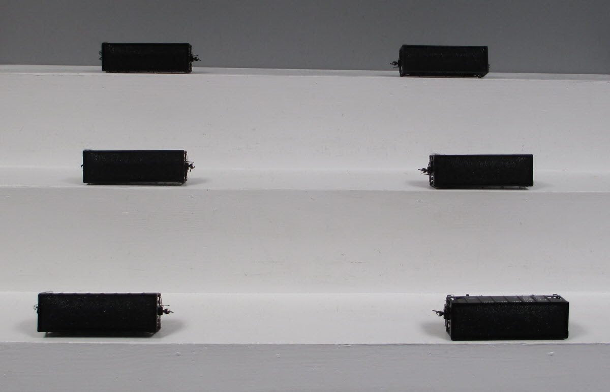 MTH 80-90004 HO Clinchfield USRA 55-Ton Steel Twin Hopper Car Set (Set of 6)