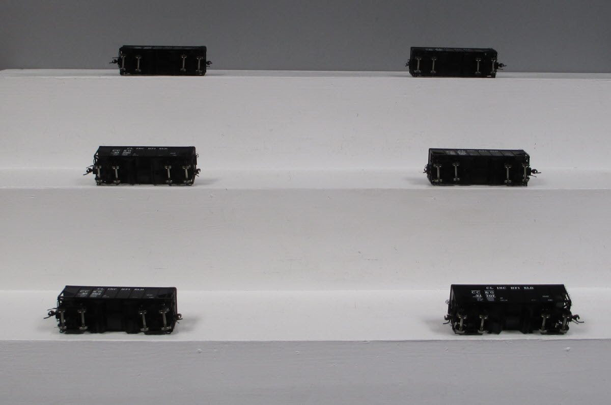 MTH 80-90004 HO Clinchfield USRA 55-Ton Steel Twin Hopper Car Set (Set of 6)