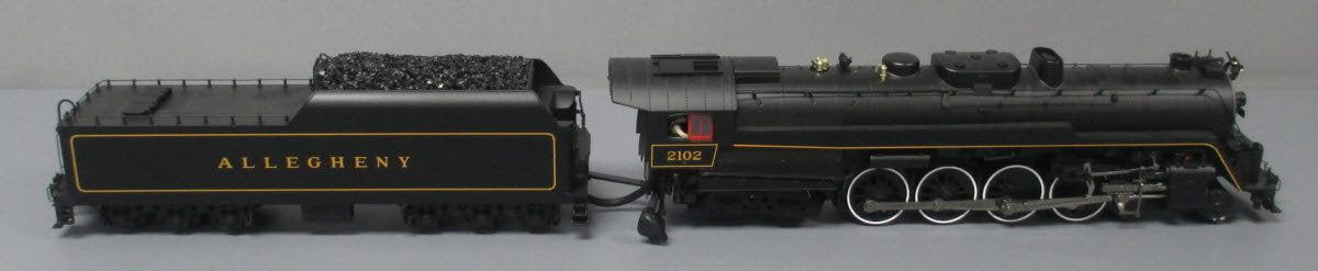 MTH 20-3252-1 Allegheny 4-8-4 T-1 Steam Loco & Tender w PS2 (Hi-Rail) #2102