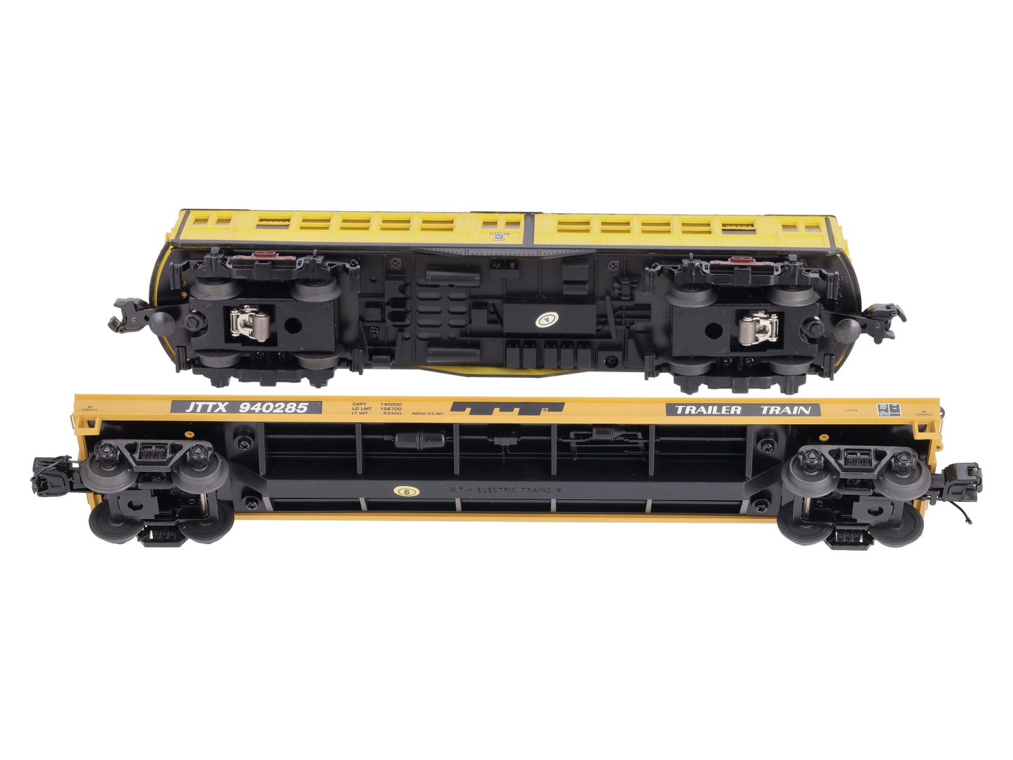 MTH 20-98590 TTX Flat Car w/LoV Subway Car