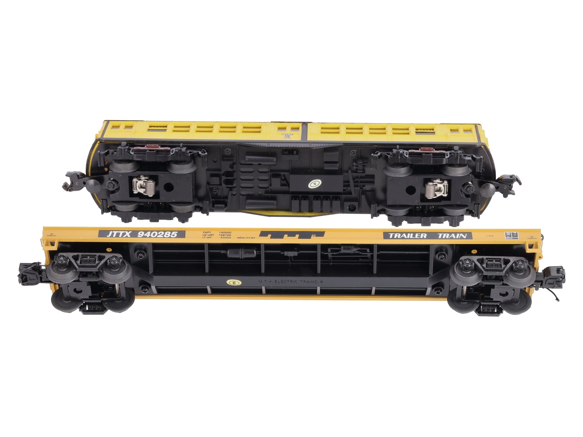 MTH 20-98590 TTX Flat Car w/LoV Subway Car