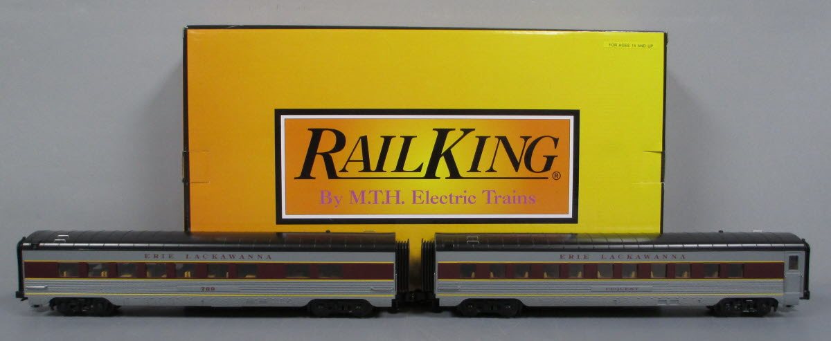 MTH 30-67639 O Erie Lackawanna 60' Stream Sleeper/Diner #769
