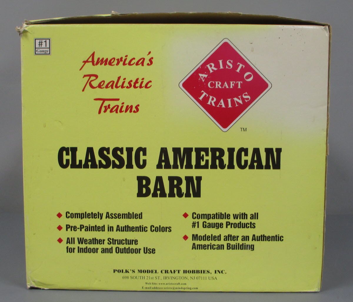 Aristo-Craft 7107 G Assembled Victorian Barn