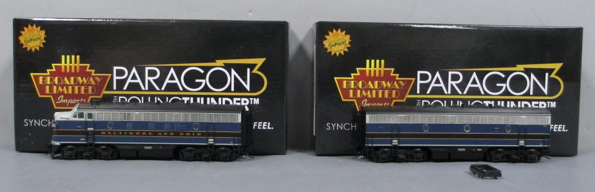 Broadway Limited 4843 HO Baltimore & Ohio F7 A/B Diesel Locomotive #180A/180X