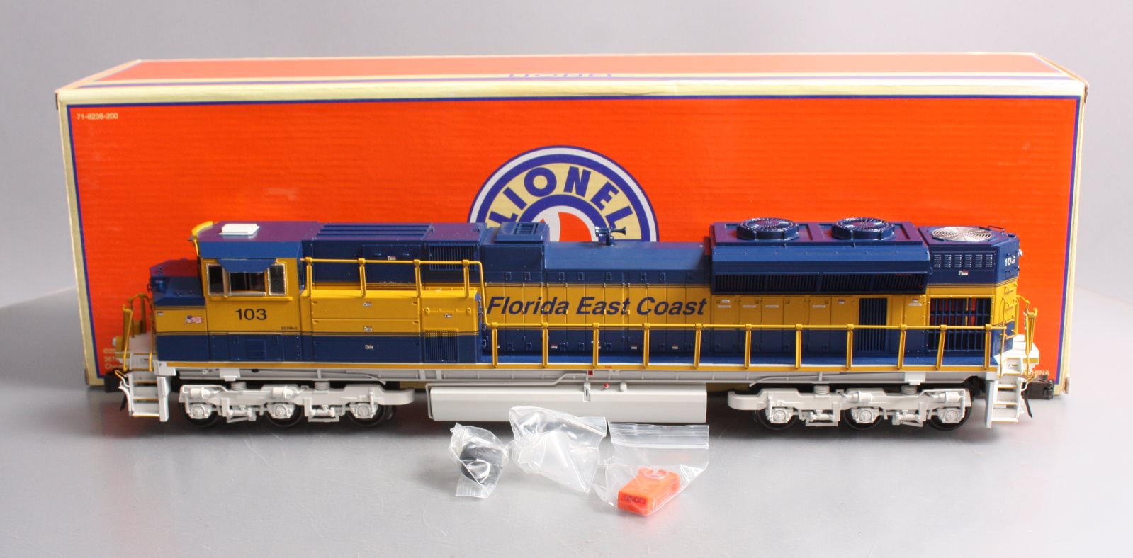 Lionel 6-34617 Florida East Coast Legacy SD70 M-2 Diesel Locomotive #103