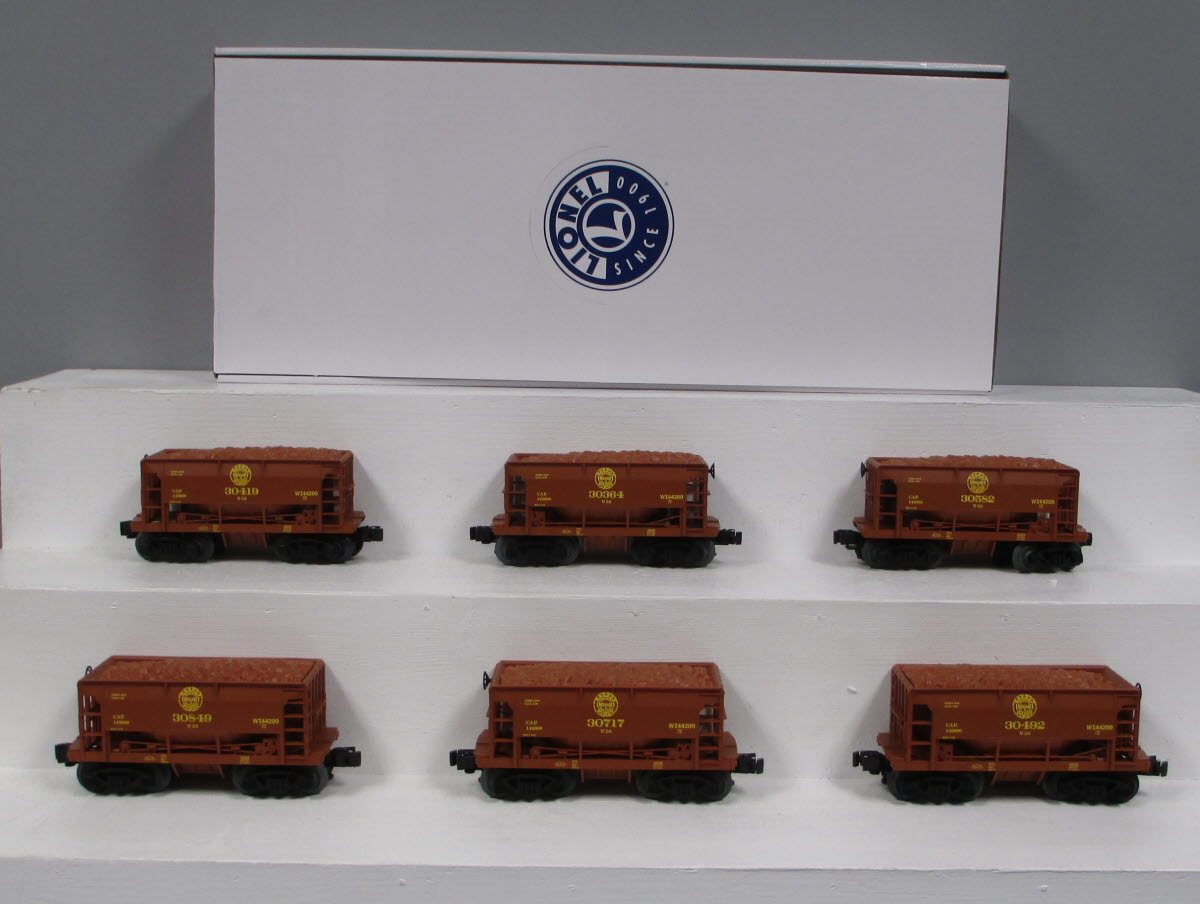 Lionel 2243220 O Duluth, Missabe and Iron Range Ore Car #1 (Set of 6)