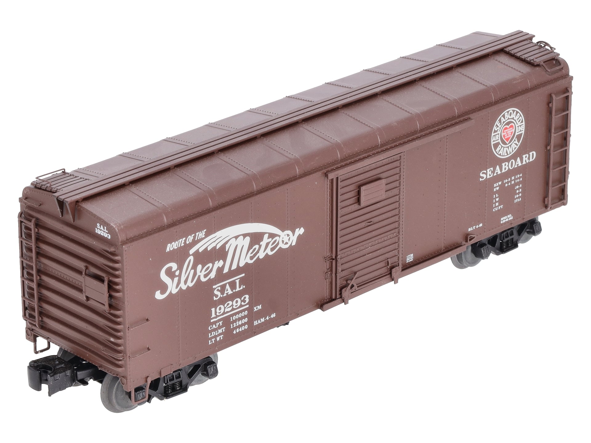 Lionel 6-17730 Seaboard Round-Roof Boxcar #19293 – Trainz