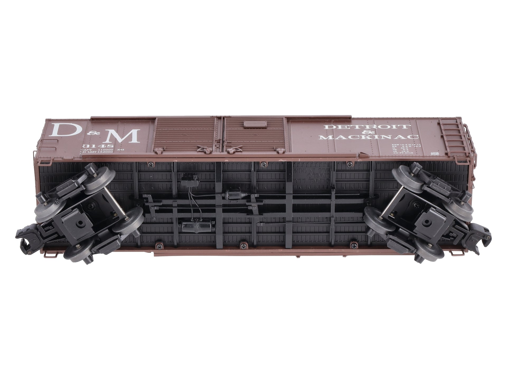Lionel 6-17773 O Detroit & Mackinac Round-Roof Boxcar