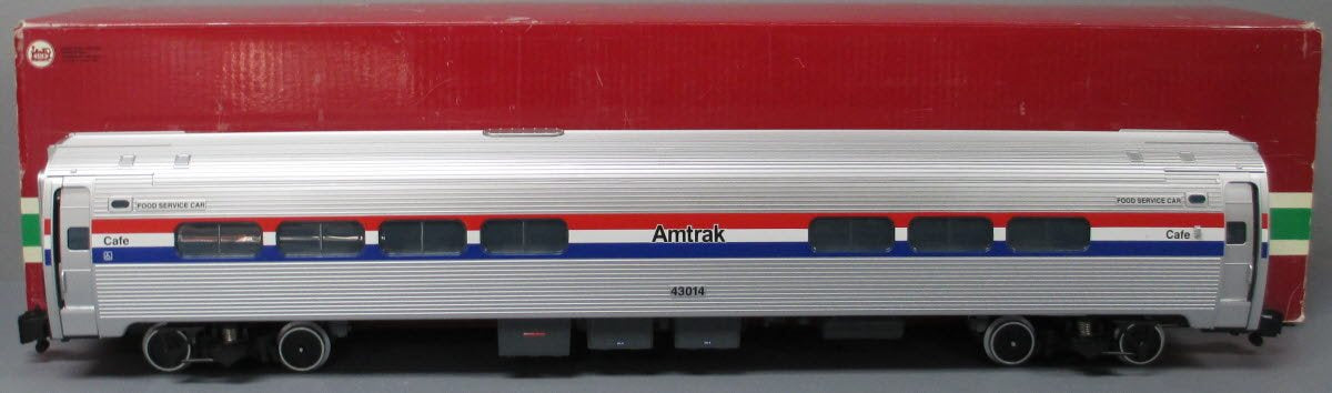 LGB 31220 Amtrak Amfleet Cafe Car, Phase III #43014 - Metal Wheels