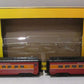 MTH 30-68067 O Southern Pacific 60' Streamlined Sleeper Diner Set (Set of 2)